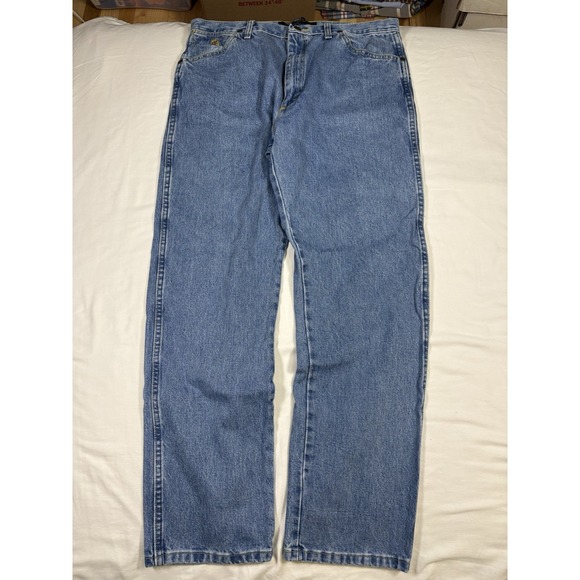 Wrangler Other - Wrangler George Strait Jeans Mens 36x32 Blue Cowboy Cut Original Fit 1013MGSSW